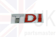 VW AMAROK 2010 - 2017 REAR BOOT LID TDI BADGE EMBLEM 2H0853675AGQF