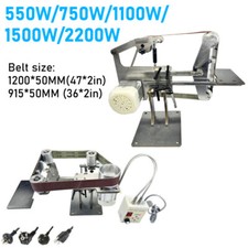 550-2200WBrushless Electric Belt Sander Machine Polishing Grinder36"X2"1200*50MM