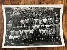1949 REAL PHOTO Avondale Elementary School Canton Oh 6th Grade Class Mrs Emich 1