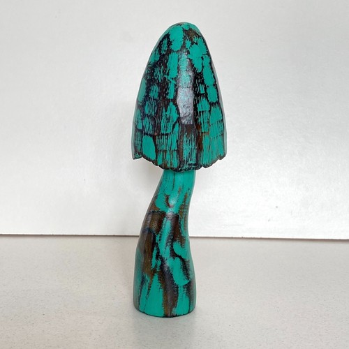 Wooden toadstool mushroom - wooden,