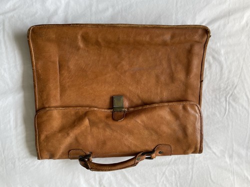 Genuine vintage leather - ,
