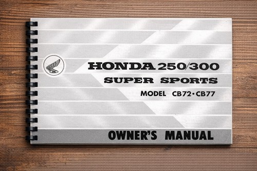 Honda cb77 cb72 - cb72, owners