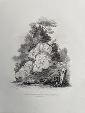 1822 Antique Print; Tufa &