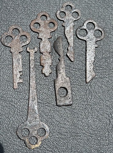 Vintage antique flat skeleton - vintage,