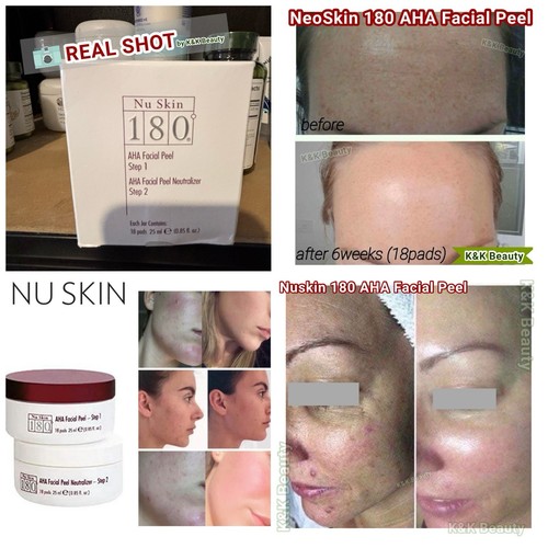 Nuskin 180 aha facial - nuskin, peel