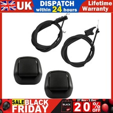 Left + Right Front Seat Tilt Handle + Cable For Ford Fiesta MK6 3 Door 2002-2008