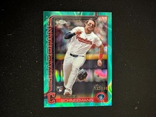 Daniel Schneemann 2025 Topps Chrome Aqua Ray Wave Refractor Rookie RC /199 D23
