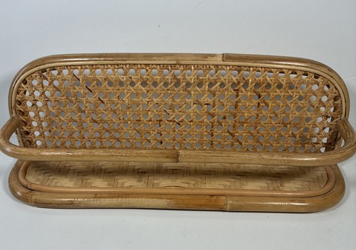 Boho curved bamboo rattan - curved,