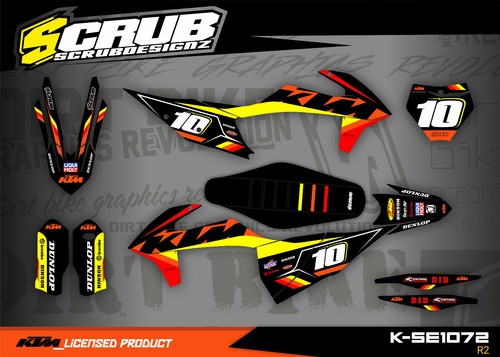 Graphics seat cover - seat, sx