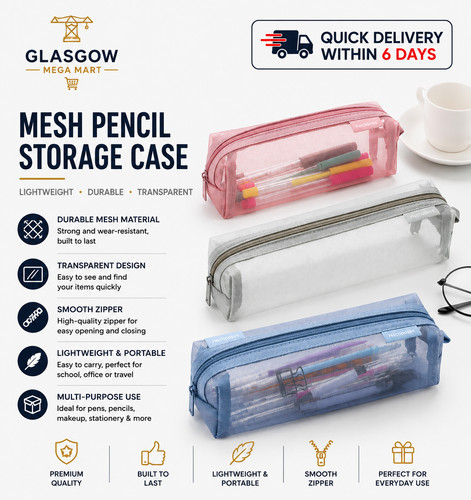 Large capacity clear mesh - large,