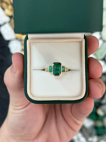 Natural emerald 14k - natural,