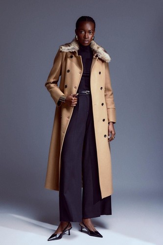 Karen millen women coat - coat, uk