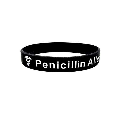 Allergy medical alert bracelet - medical,