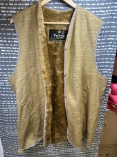 Barbour  Vintage A297 Warm Pile Lining Pit To Pit 26 Inches