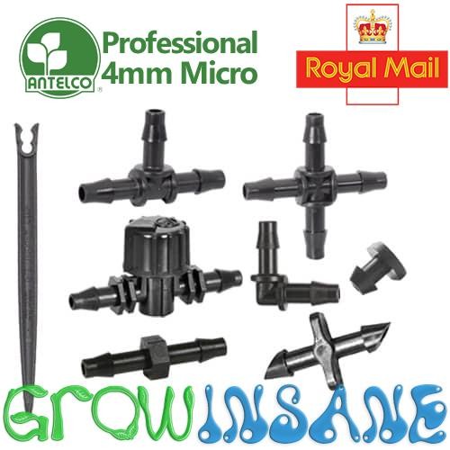 4mm micro irrigation fitting - 4mm,