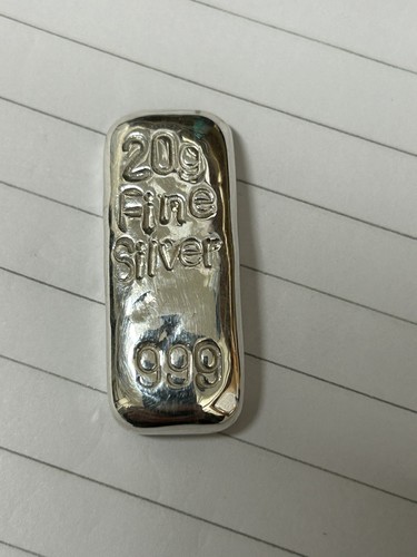 Silver ingot bar grams 999 - ingot,