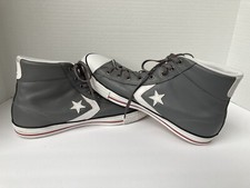 Converse Star Player EV Mid Leather Charcoal/White Size US 12 Men’s 14 Women’s 