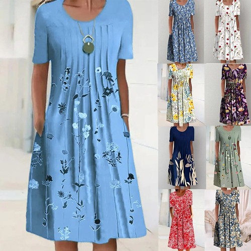 Womens short sleeve boho - short,