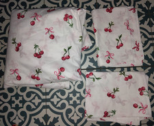 Primark Cherry Bow Double Duvet Cover