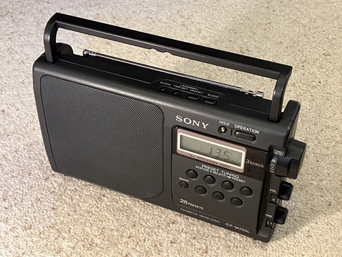 Sony icf m760l digital vintage - sony, icf-m760l