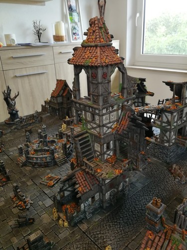 Ruined bell tower - -, fantasy