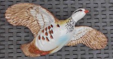 BESWICK BIRD PINK LEGGED PARTRIDGE 1188-2 WALL PLAQUE DUCK MEDIUM SIZE
