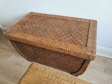 Antique Woven Rattan Travel