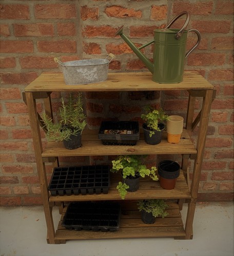 Staging greenhouse racking - staging,