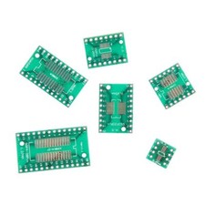 30PCS SMD to DIP Adapter PCB Board Kit SOP8/14/16/20/24/28 SOIC TSSOP MSOP UK