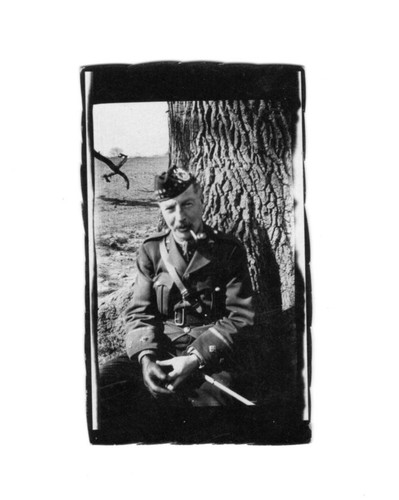 Ww1 scottish officer photo - scottish,