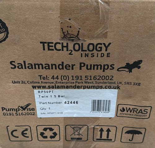 Twin shower pump - , 1.5