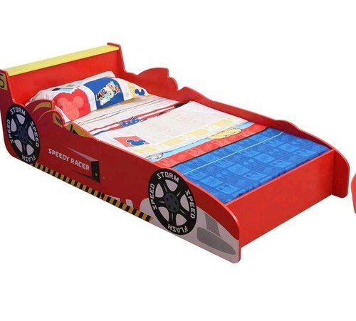Racing car junior - racing, bed