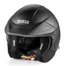 2025 Sparco FLUX RJ Crash Helmet Open Face Design Race Rally FIA 8859-2024 Spec