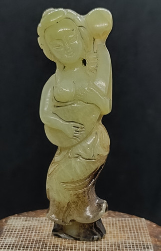 Antique carved nephrite - antique,