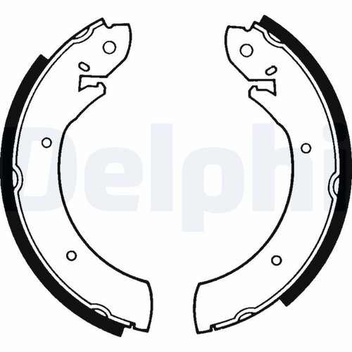Brake shoe delphi - brake, ls1179