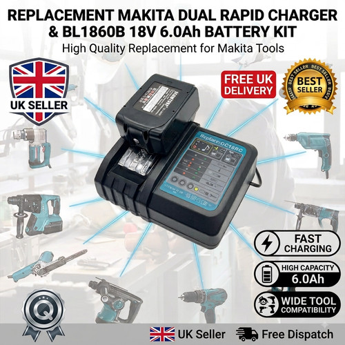 18v battery charger - for, makita