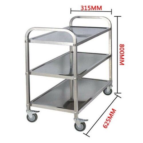 Stainless steel tier - stainless, trolley