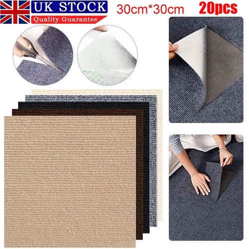 20x self adhesive carpet - self, tiles