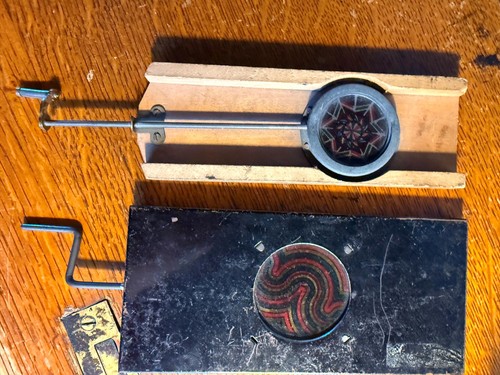 Antique magic lantern - antique,