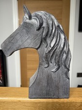 Grey Wooden Carved Lightweight