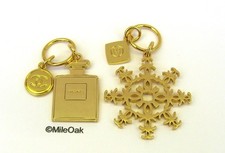 Chanel Gold Tone Key Charms