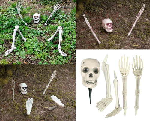 Ground breaking skeleton - ground,