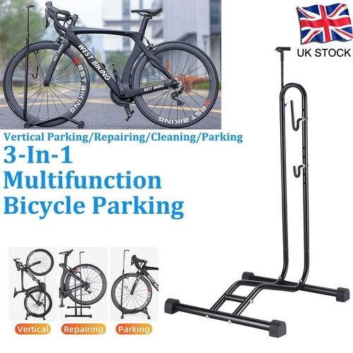 Upright bike stand - bike,