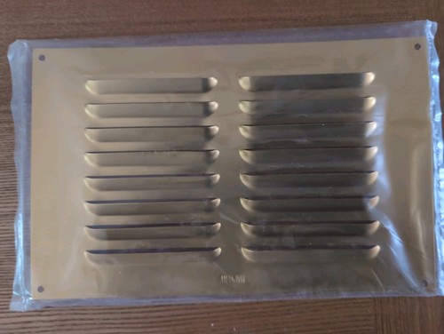 Brass rectangular vent - rectangular,