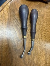  Osborne  Vintage Leather Working Tools Single Creasers  # 4