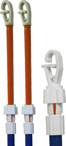 Clothes line prop - x,