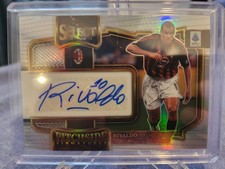 RIVALDO 2022-23 Panini Select Serie A Pitchside Signatures Auto AC Milan