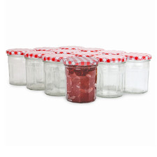Jam Jars Glass Wide Mouth
