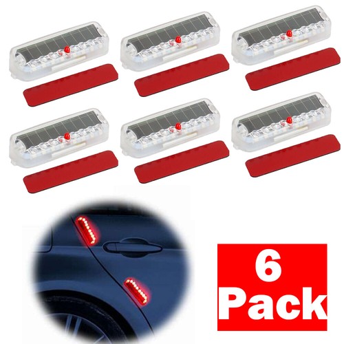 Car solar power led warning - car,