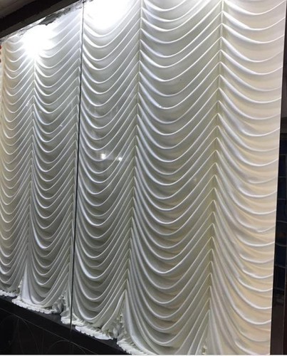 Austrian curtain wave swag - wave,